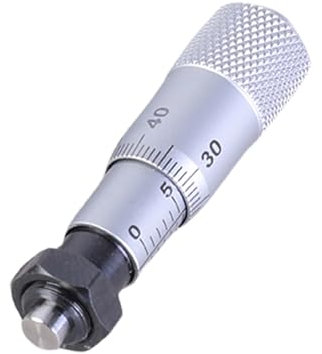 Acciaio al carbonio Micrometro Testa Strumento di Misura Micrometro Calibro con Serratura Metallo Micrometro Strumento 0-6.5 Strumento Testa Micrometro