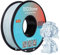 TEQStone PLA Filament 1,75mm Marmor Blau, Steinähnliche Oberfläche, Maßgenauigkeit +/- 0,03 mm, 3D Drucker Filament Stein PLA 1KG Spule