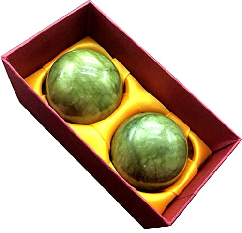 Settoo Lot de 2 boules de santé chinoises pour soulager les douleurs à la main, soulagement du stress, exercice quotidien des doigts