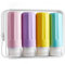 INSFIT Travel Bottles for Toiletries, CAA Approved 90ml Travel Containers for Toiletries, BPA Free Leak Proof Squeezable Travel Size Bottles for Shampoo Conditioner Lotion Body Wash with Labels