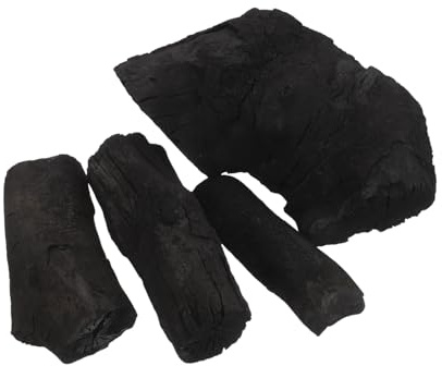 Cabilock Fruit Wood Charcoal Briquettes for BBQ Grilling Smokeless Long-Burning 100% Natural Hardwood for Outdoor Cooking Camping and Fireplace Use