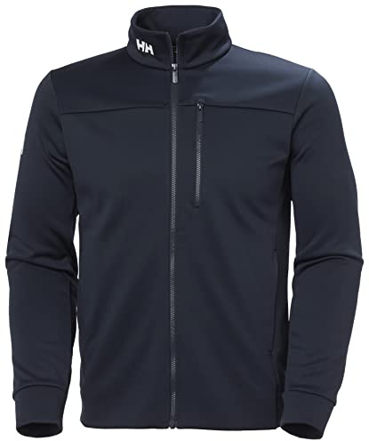 Helly Hansen Hombres Chaqueta polar Crew, Azul Marino, XL