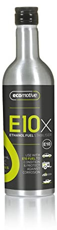 ECO-MOTIVE E10200 E10X 200ml Ethanol Fuel Conditioner designed for Corrosion Protection and Fuel Stabilization