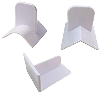 Gcroet Fondant Smoother,Cake Scraper Smoother and Fondant Kits Icing Frosting Buttercream Edge Smoother for Cake Decoration Scraper Paddle Tool 3 Pieces