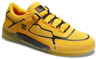 DC Shoes DC Metric S - Leather Skate Shoes for Men - Leder-Skate-Schuhe - Männer - 40.5 - Gelb