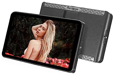 Portkeys LH7P 7 Kamera Monitor Touch to Focus Drahtlose Kamerasteuerung, für A7SIII/FX3/A1, R5/R6, Z8/Z9, 4K HDMI In/Out, 3D LUT Waveform ARRI False Color Support, Leichter Feldmonitor