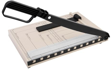 Papierschneider, Hebelschneider A4 Kompakt, Papierschneid A4, Hebelschneider Papierschneider für Foto, Papier, Pappe