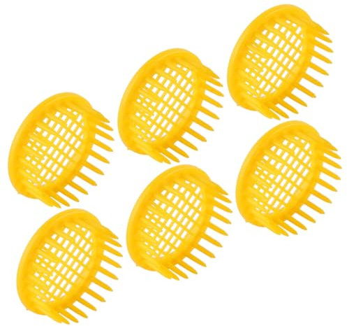 SEWOART 6 Stück Bienenzuchtkäfige Aus Kunststoff Für Bienenköniginnen Imkerbedarf Leicht Und Tragbar Zur Erhöhung Der Bienenreproduktionsrate Sicher Und Bienefreundlich Praktische