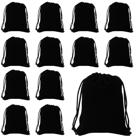 MIPIACE 36Pcs Velvet Bags 7x9cm Velvet Drawstring Bags Small Drawstring Bag