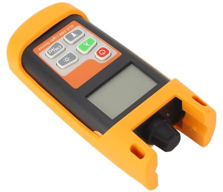 EBTOOLS Sorgente Luminosa Portatile a Doppia Lunghezza d' KLS con Connettore Ottico per Telecomunicazioni e Misurazione in Fibra Ottica