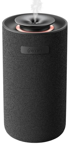 Waterless Essential Oil Diffuser for Home & Car with Mode Switch, Auto Start/Stop in Car Mode, Electric Aromatherapy Diffuser, 2 Scent Modes, Fits 5/10/15ml Bottles, Cordless Air Freshener