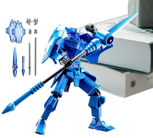 3D-tryckt actionfigur - multiledad robotleksak, 13 cm figur