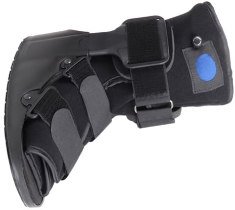 Gogogmee Rehabilitation Shoe Short Boot with Ankle Fixation Brace and Inflatable Cushion Low-top Ankle Support Brace for Post-surgery and Injured Foot Stabilization for Adults