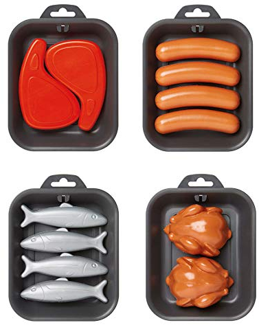 Ecoiffier Chef 3280250009443 Grillschalen, Modell farblich