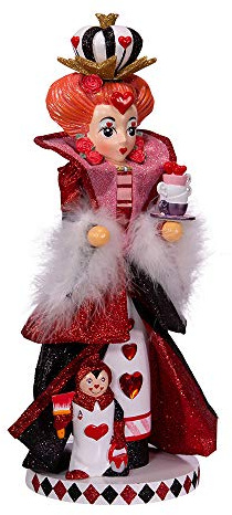 Kurt S. Adler 17.5-Inch Hollywood Queen of Hearts Nutcracker