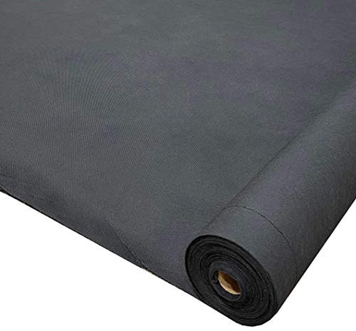 Weed Control Membrane | Heavy Duty Ground Cover Fabric | UV Stabilised Weed Barrier | 2m x 50m | 50gsm