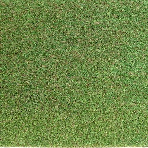 eXtreme 40mm Emerald Green Artificial Grass for Outdoor and Indoor Use - 3m Long x 1m Wide Realistic Looking Fake Grass for Lawn, Patio, & Balcony - Pet Friendly and UV Resistant Astro Turf