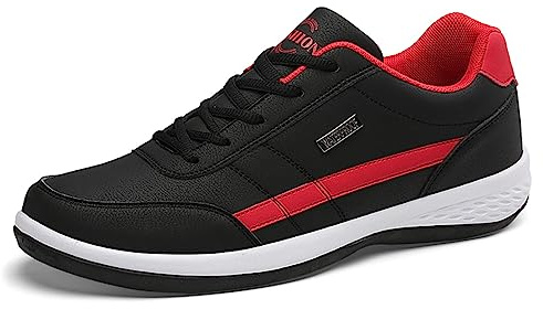 Sudychen Zapatillas Hombre de Cordones Zapatos Vestir Casual Deportivas Caminar Cómodo Zapatos de Negocios Moda 39-47EU