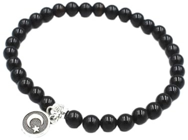 JAWSEU Islamic Prayer Beads armband, muslimska pärlor radband, muslimsk stretch, bön pärlor armband Buddhist armband Eid Mubarak Prayer Beads religiösa radband bönarmband