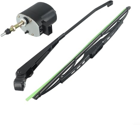 Essuie-glace 12 V actuel, moteur d'essuie-glace, moteur 105 ° bras d'essuie-glace pour tracteur, bateau, camping-car, installation simple