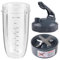 Piezas de Repuesto Compatible con Nutribullet Batidora Pro 900W / Nutribullet Original 600W, Extractor de Reemplazo, Taza De 24 Onzas y Tapa Abatible para Llevar