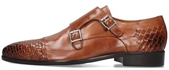 Melvin & Hamilton Men Lewis 16 Monk-Strap Loafer, Brown, 11 UK