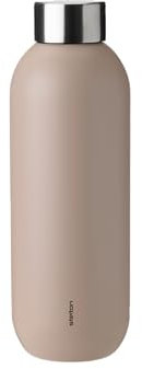 Stelton Termo Keep Cool – Botella térmica – Botella térmica de doble pared – Diseño moderno – Taza térmica de diseño moderno para agua, bebidas calientes y frías, café y té – 0,6 l. Heather