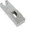 Chrome Plated ABS Shower Head Bracket Fits Rectangular Riser Rail Kit with Adjustable Features
