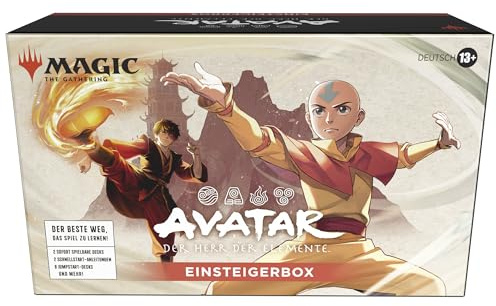 Magic: The Gathering | Avatar – Der Herr der Elemente Einsteigerbox | Kartenspiel für 2 Personen ab 13 (Deutsche Version)
