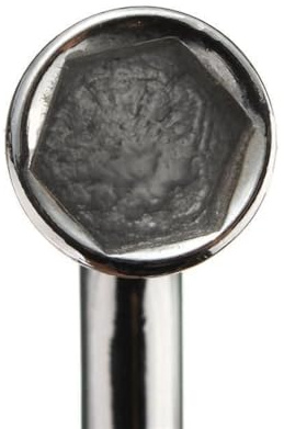 Llave de tuerca de rueda resistente de 17/19/21 mm con mango extensible para reparación de neumáticos de automóviles y camiones, plata (19 mm)