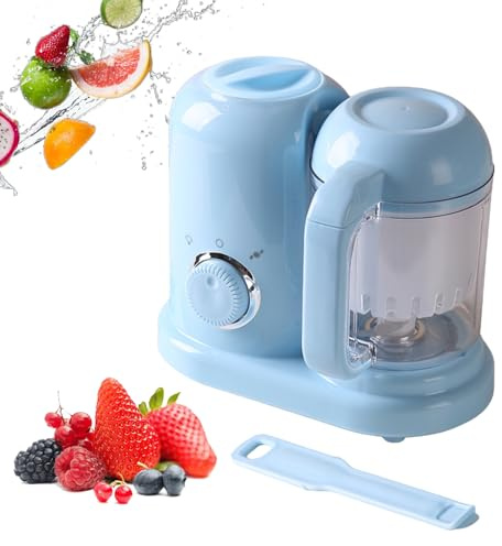 Baby Food Maker - 4 in 1 Food Processor Chopper Multifunctional Baby Steamer and Blender with Auto Cooking & Grinding BPA-Free Puree Maker Grinder Mills for Healthy Baby Food