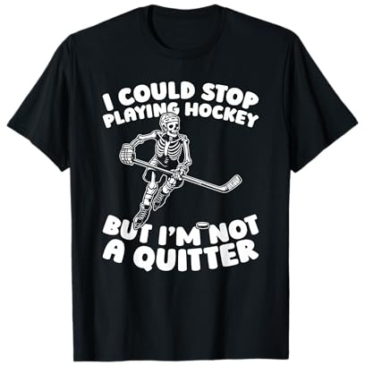 Patinador - Jugador Equipo Stick Hockey sobre Hielo Camiseta