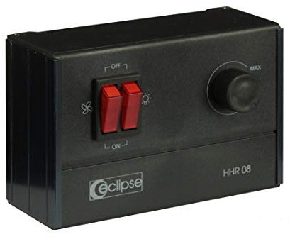 Regulador HHR-08 electrónico de velocidad para ventiladores y ventiladores de extracción de aire-Eclipse