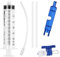 SOSPIRO 60 ml Tubeless Reifendichtmittel Spritze, Fahrrad Tubeless Dichtmittel Injector Fahrrad Sealant Reifendichtmittel Injector mit Ventileinsatz-Entfernungswerkzeug