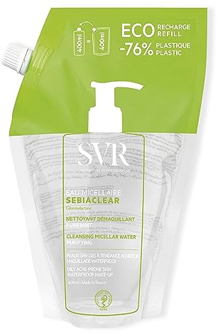 Sebiaclear Eau Micellaire - Refill 400Ml Cura della persona e salute