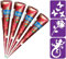 HANUMAN STORE Henna Kaveri 100% Natural Mehendi Cone 4 x 25 g, senza sostanze chimiche, senza PPD