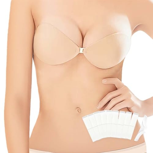 ORGOT Sticky Bra, Adhesive Bra Skin Comfortable Invisible Push Up Reusable