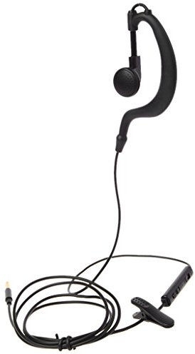 cdhgsh Jack da 3,5 mm Singolo Auricolare in-Ear Solo Cuffie Mono con Microfono per iPhone Samsung 3,5 mm Jack Singolo Auricolare in-Ear Nero