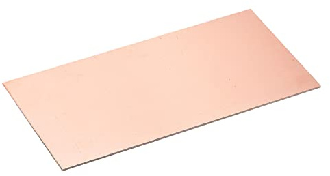 YOKIVE 5pz PCB Rame Rivestito Scheda, FR4 Singolo Lato Vuoto Circuito Schede, Ottimo per Elettronica Hobby, Incisione, Circuito Progetti (200mmx100mmx1.5mm)