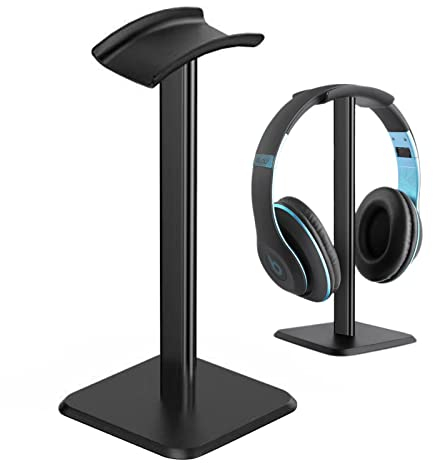 Gaming Headset Halterung, Kopfhörer Ständer, Headset Halter Tisch ps5 Kopfhörerhalter, mit Rutschfestem TPU-Silikon, Headphone Stand, Headphones Headsethalter Geeignet für Zuhause, Büro.