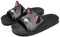 Vunavueya Mujer Slide Sandalias y chanclas Hombre Zapatos de Playa y Piscina Mujer Zapatillas Baño de Estar por Casa Verano New Negro Rosa 37/38 EU(38-39CN)
