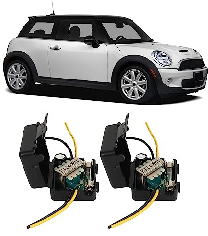 Ejoyous Filtro di alimentazione per auto, 2 pezzi, filtro di alimentazione audio, 12 V, a prova di interferenza, riduzione dei rumori, isolamento acustico per circuiti di terra, filtro di