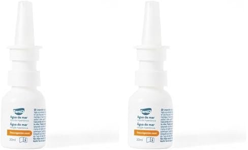 Senti2 Spray nasal hipertónico descongestionante - 20ml (Paquete de 2)