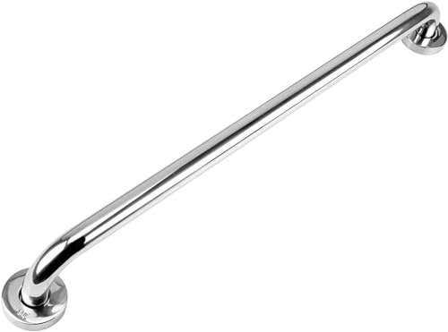 Agarraderas Pasamanos de acero inoxidable antideslizante for baño, montado en la pared, for bañera, ducha e inodoro.(120cm)