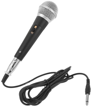 BESPORTBLE Microfono Cablaggio per Canto per Ktv e Pubblico Con Cavo da Metri e Riduzione Del Rumore Struttura Robusta And Play