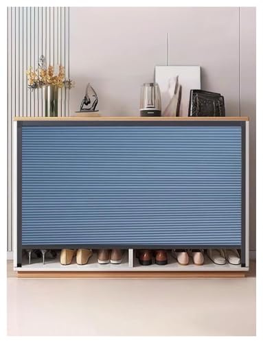 Portes accordéon intérieures, portes pliantes, séparateur de pièce, barrière rétractable for armoire, placard, portes accordéon for porte d'entrée(55x95cm/21.7x37.4)