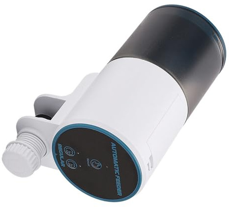 Alimentador automático para peces de acuario con sincronización de ajuste y modos, perfecto para peceras y aficionados experimentados, comedero de peces de gran capacidad