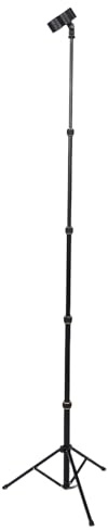 NOLITOY Support de Sèche-cheveux Mains Réglable et Pliable Jusqu’à 2 Mètres Support Vertical avec Pince sans Utilisation des Mains pour Salle de Bain Appartement et Salon de Coiffure