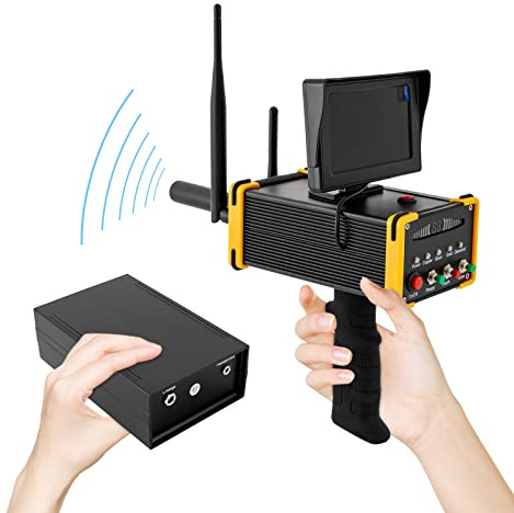 Detector de metales Goldsuchgerät Metallsuchgerät con LCD Display Tiefensuche 49ft 360° Precisionsortung portátil para Trezsuche