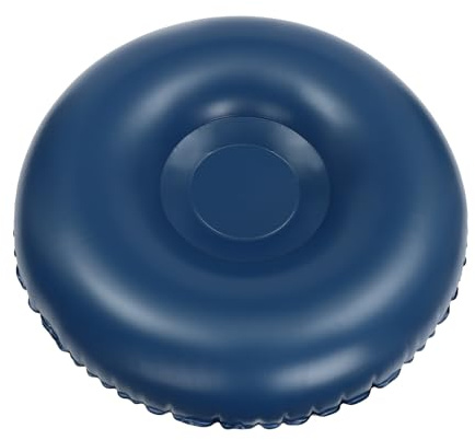PVC Inflatable Snow Sled 40in Round for Kids and Adults | Round inflatable sled – 40-inch diameter – supports up to 220.5lbs – non-slip wave handles – easy inflation
